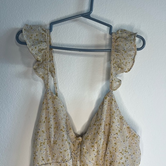 Papaya Women’s Ruched Floral Dress Size Small - Picture 2 of 10